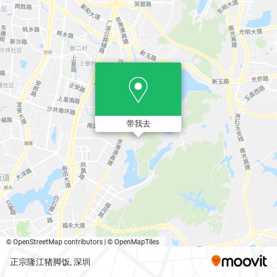 正宗隆江猪脚饭地图