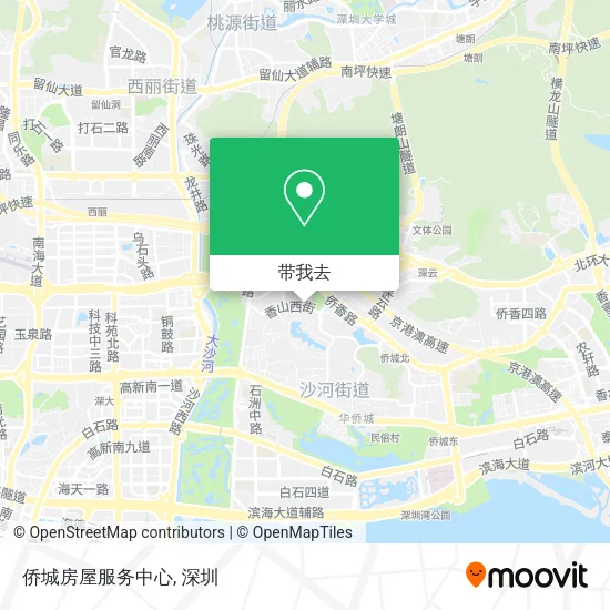 侨城房屋服务中心地图