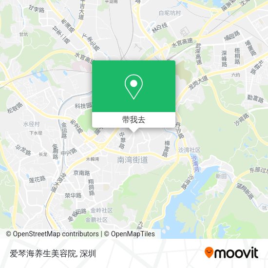 爱琴海养生美容院地图