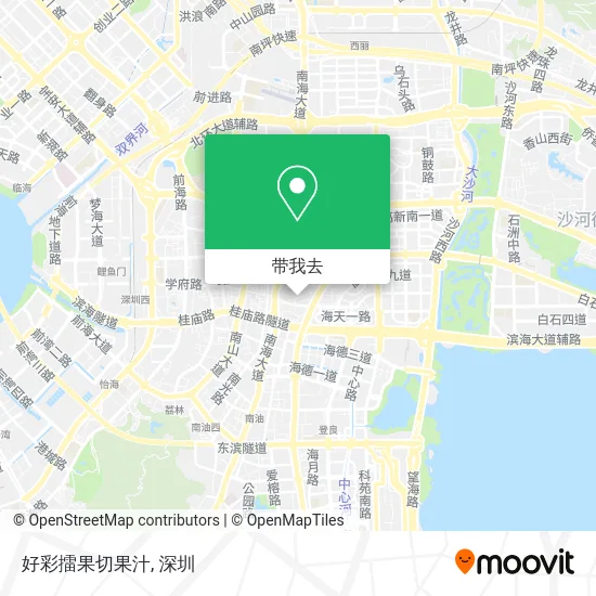 好彩擂果切果汁地图