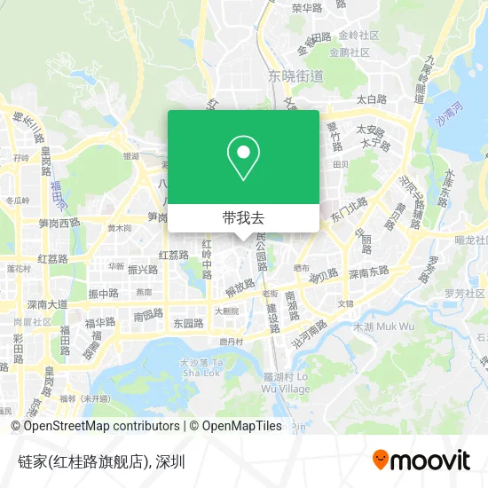 链家(红桂路旗舰店)地图