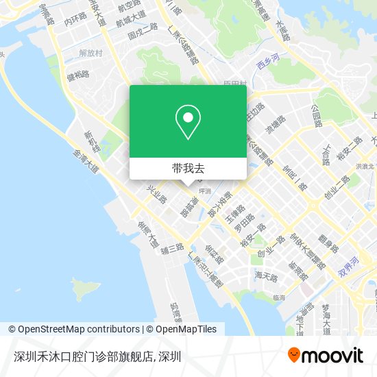 深圳禾沐口腔门诊部旗舰店地图
