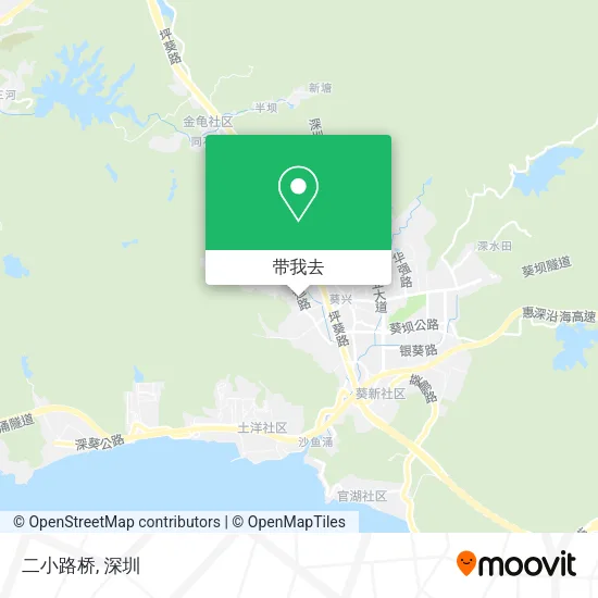 二小路桥地图