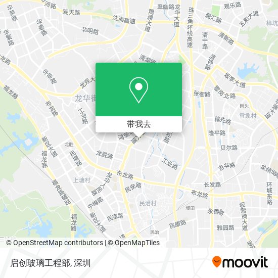 启创玻璃工程部地图