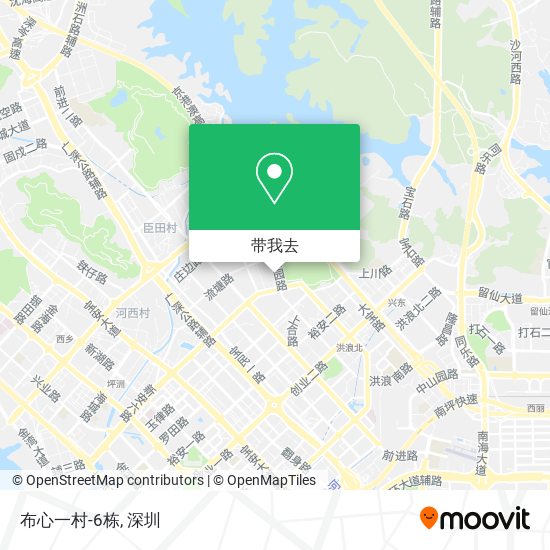 布心一村-6栋地图