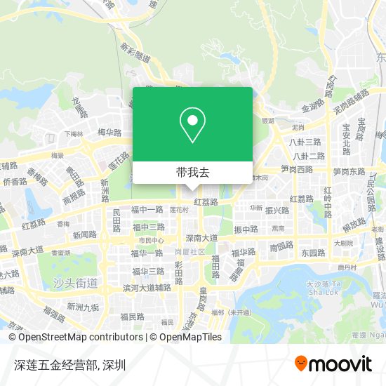 深莲五金经营部地图