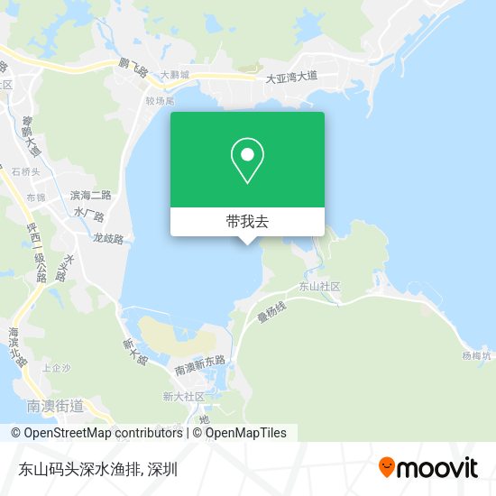 东山码头深水渔排地图