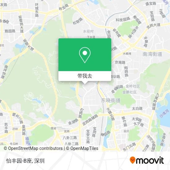 怡丰园-B座地图