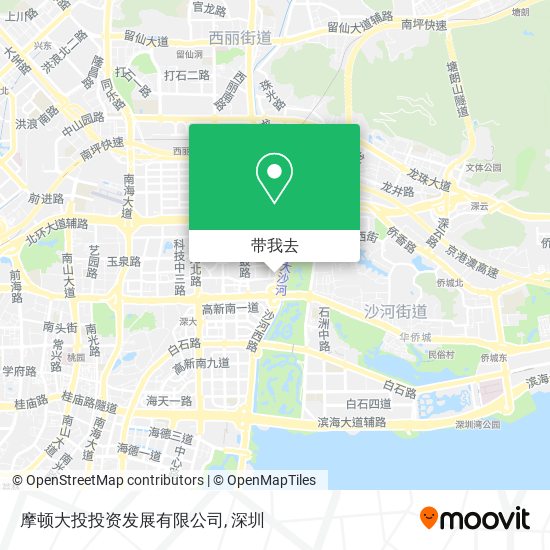 摩顿大投投资发展有限公司地图