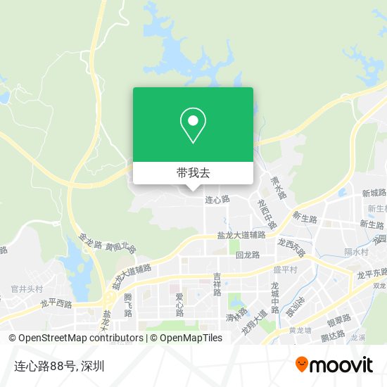 连心路88号地图