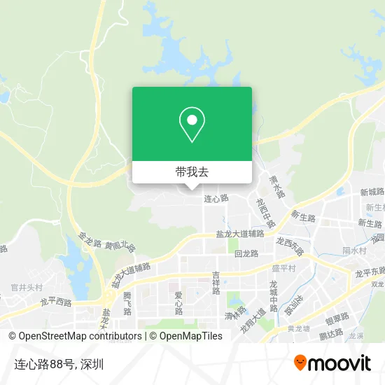 连心路88号地图