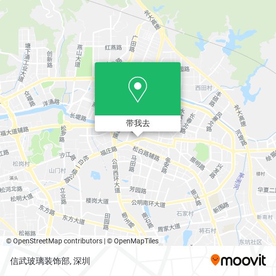 信武玻璃装饰部地图