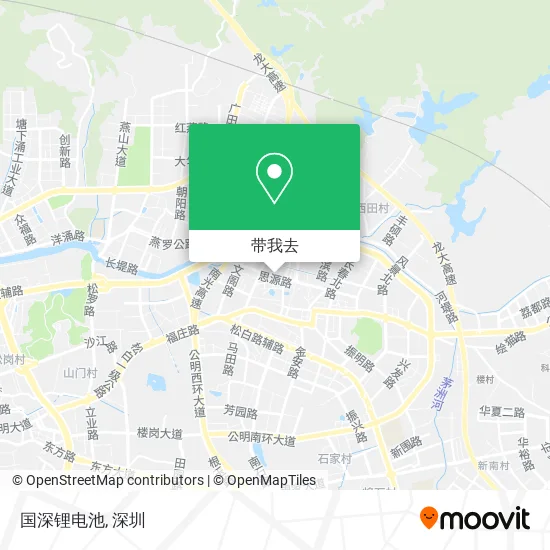 国深锂电池地图