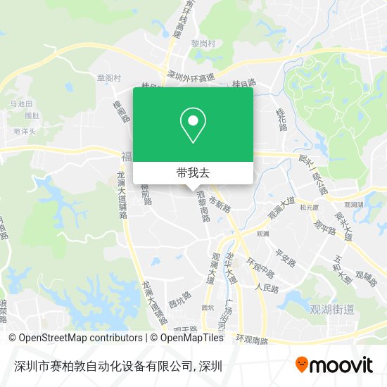 深圳市赛柏敦自动化设备有限公司地图