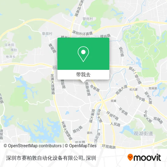 深圳市赛柏敦自动化设备有限公司地图