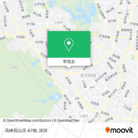 高峰宛山庄-A7栋地图