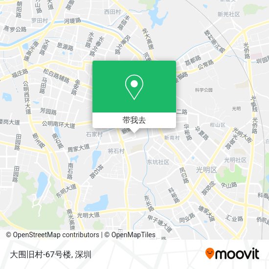 大围旧村-67号楼地图