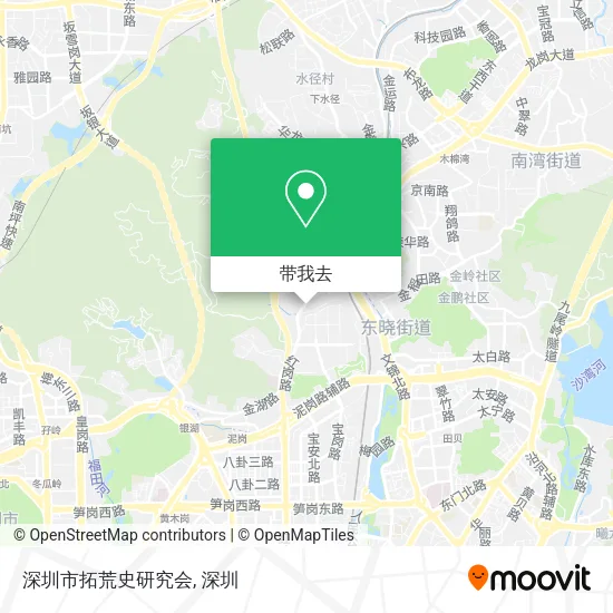 深圳市拓荒史研究会地图