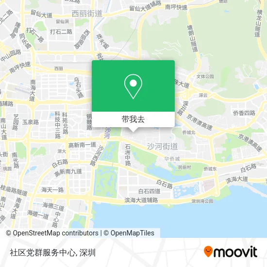 社区党群服务中心地图
