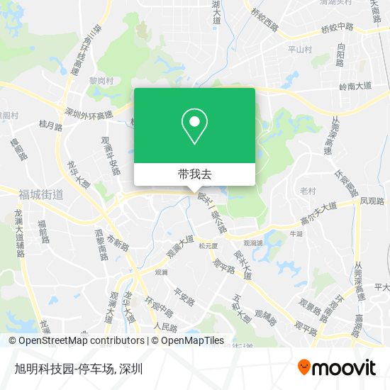 旭明科技园-停车场地图