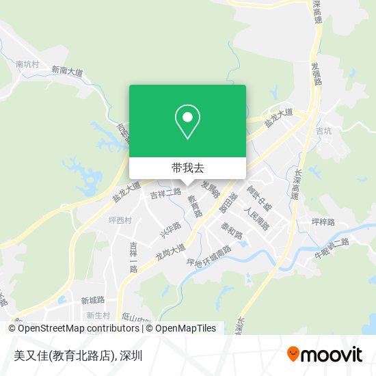 美又佳(教育北路店)地图