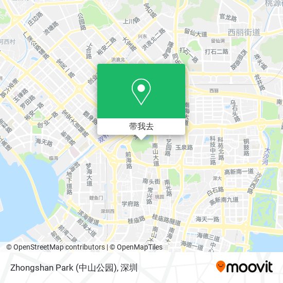 Zhongshan Park (中山公园)地图