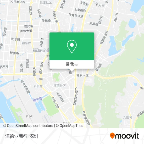 深德业商行地图