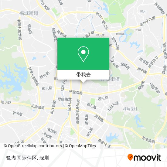 鹭湖国际住区地图