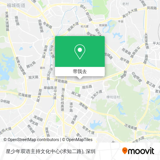 星少年双语主持文化中心(求知二路)地图