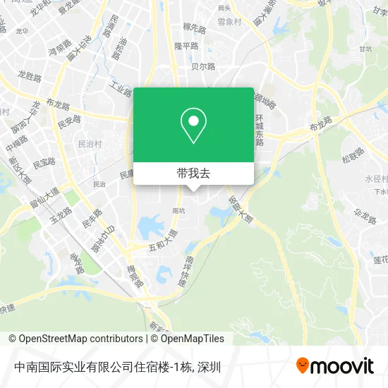 中南国际实业有限公司住宿楼-1栋地图