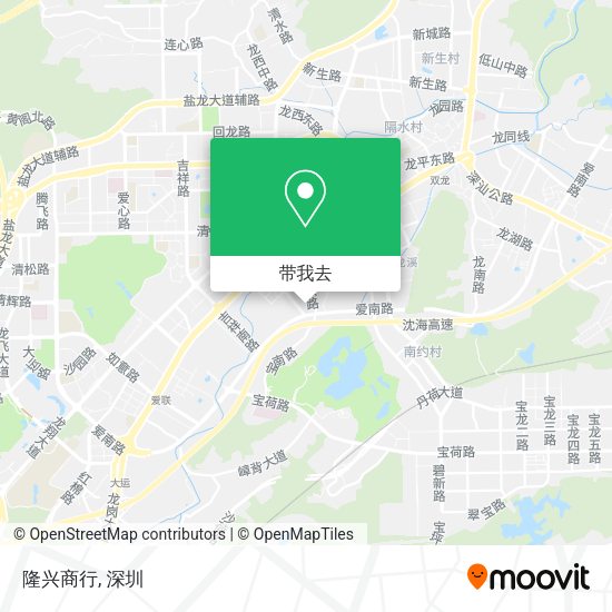 隆兴商行地图