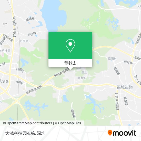 大鸿科技园-E栋地图