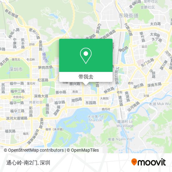 通心岭-南2门地图