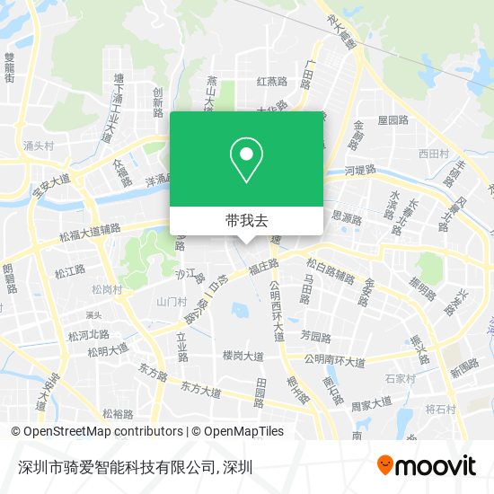 深圳市骑爱智能科技有限公司地图