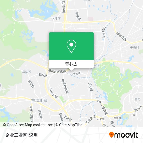 金业工业区地图