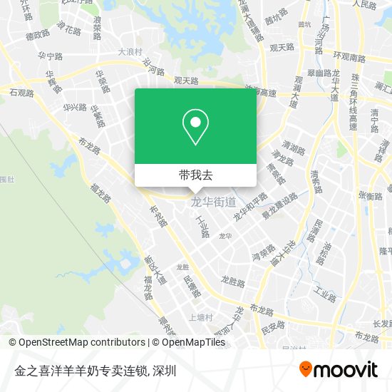 金之喜洋羊羊奶专卖连锁地图