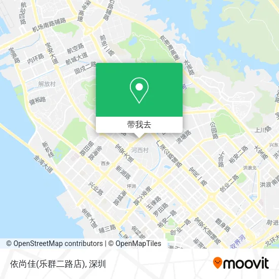 依尚佳(乐群二路店)地图