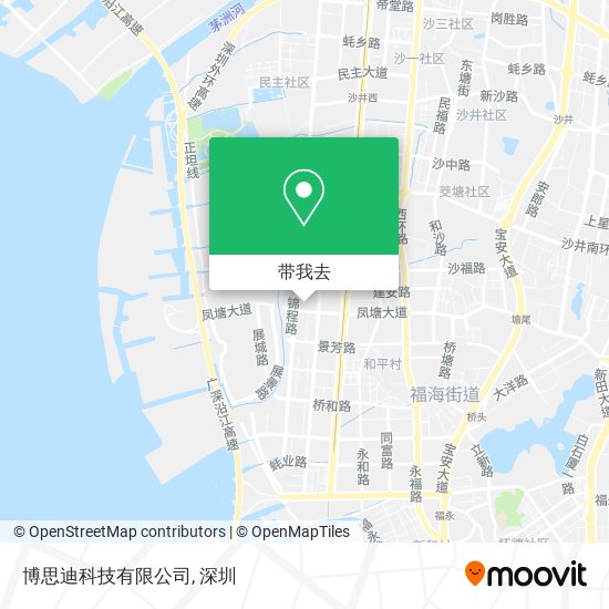 博思迪科技有限公司地图