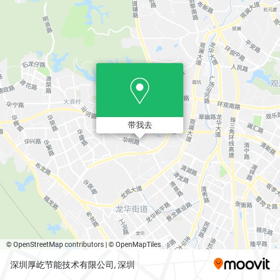 深圳厚屹节能技术有限公司地图