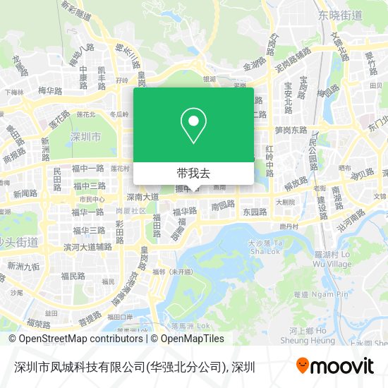 深圳市凤城科技有限公司(华强北分公司)地图