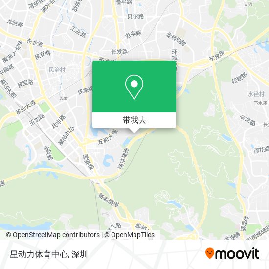 星动力体育中心地图