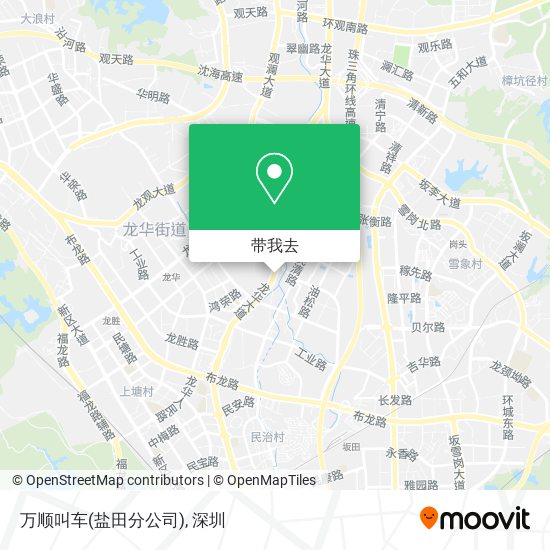 万顺叫车(盐田分公司)地图