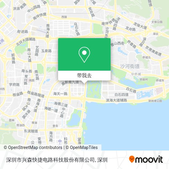深圳市兴森快捷电路科技股份有限公司地图