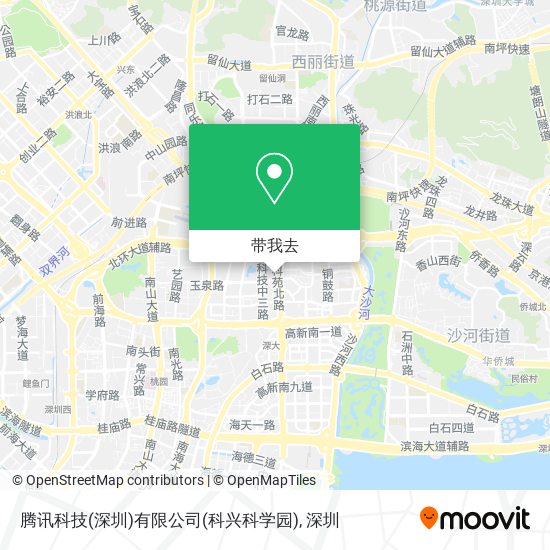 腾讯科技(深圳)有限公司(科兴科学园)地图
