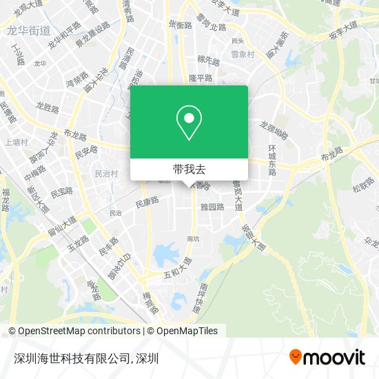 深圳海世科技有限公司地图