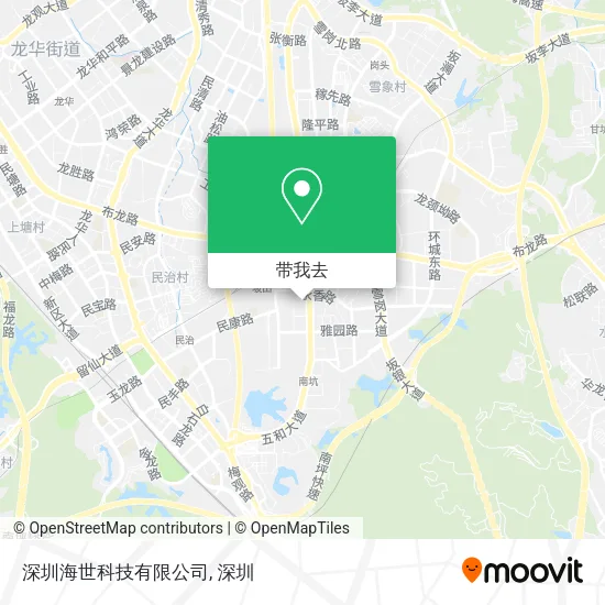 深圳海世科技有限公司地图