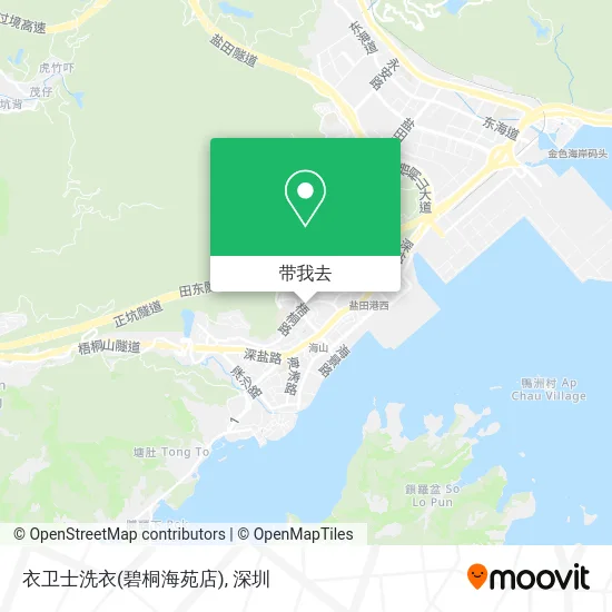 衣卫士洗衣(碧桐海苑店)地图