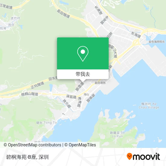 碧桐海苑-B座地图