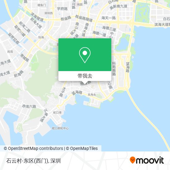 石云村-东区(西门)地图