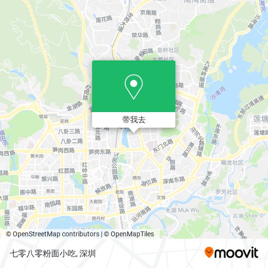 七零八零粉面小吃地图